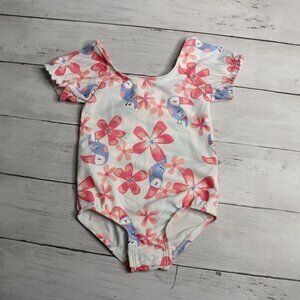 Carter's Baby Girl's Swimsuit Size 9 Months 1 Piece Tropical Toucan